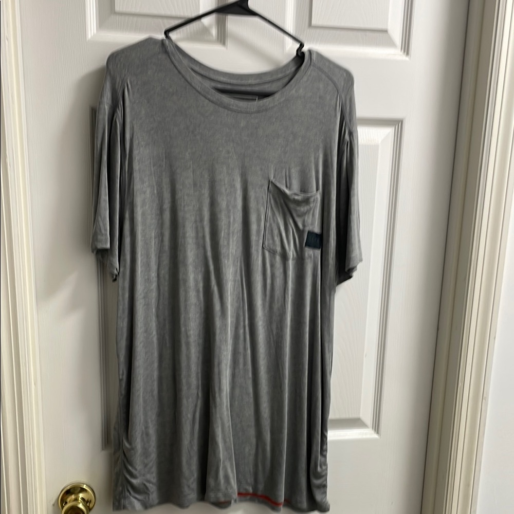 Saxx Gray Short Sleeve Tee Classic Crew